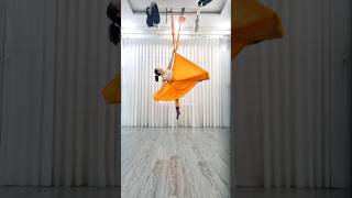 Easy Flow Aerial for beginners aerialyoga mainguyenyogi shorts [upl. by Marie429]