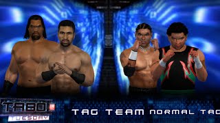 Khali amp Daivari vs Mexicools  WWE Smackdown vs Raw 2007  Xenia Canary [upl. by Dewain668]