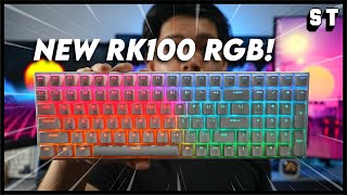 NEW Royal Kludge RK100 RK860 RGB Unboxing amp Typing Test  Hotswap 24ghz Keyboard  Samuel Tan [upl. by Trixi197]