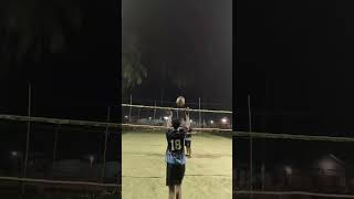 volleyball net practice 🏐 video volleyballlovers volleyball viralvideo volleyballlove cricket [upl. by Hamrnand]