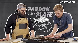 Steven Rinella and Spencer Neuharth Eat Carp  S1E01  Pardon My Plate [upl. by Ztnarf]