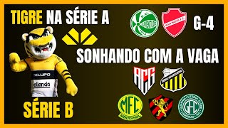 SÉRIE B  CRICIÚMA SUBIU  JUVENTUDE e VILA só dependem deles [upl. by Ecerahc]