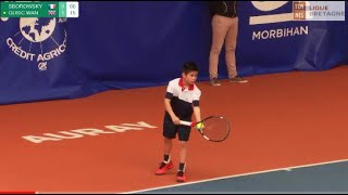 SBOROWSKY FRA vs GUSIC GBR  Open Super 12 Auray Tennis  Boys Final [upl. by Peppel52]