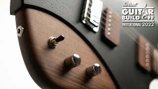 My first kit guitar build Great Guitar Build Off 22 Handmade guitar full build video [upl. by Assilem]