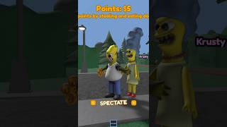 Jumpscare Hungry Simpsons All Characters roblox Roblox Obby Rainbow Friends Hungry Simpsons [upl. by Zabrina]