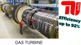 How does a GAS TURBINE work and Cogeneration and combined cycle gas turbine CCGT [upl. by Aticnemrac]