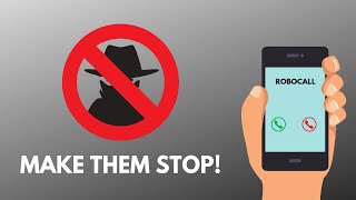 3 Steps to Stop Robocalls [upl. by Sharleen269]