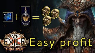 PoE 321  How to make profit crafting flasks [upl. by Lewendal]