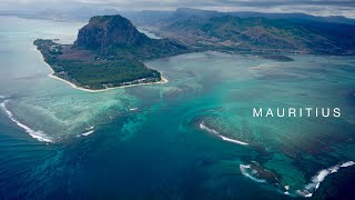 Breathtaking Mauritius Helicopter Tour  Underwater Waterfall  Lot nad Mauritiusem Kasi i Bartka [upl. by Josias57]