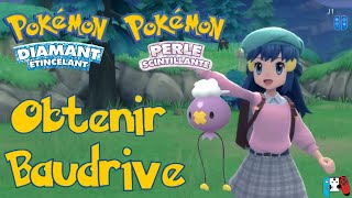 POKÉMON DIAMANT ÉTINCELANT ET PERLE SCINTILLANTE  Obtenir Baudrive no comment [upl. by Anert]