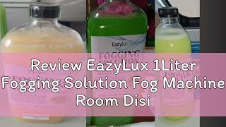 Review EazyLux 1Liter Fogging Solution Fog Machine Room Disinfectant AirPurifier Humidifier Air Cle [upl. by Rofotsirk]