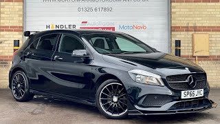 Mercedes A class A180d AMG Line 2016 [upl. by Ynaitirb233]