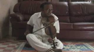 TKV Sir Carnatic violin  Charukesi Raga [upl. by Ferneau212]