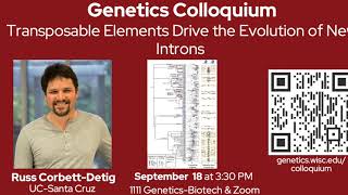 UWMadison Genetics Colloquium Russ CorbettDetig  September 18 2024 [upl. by Waine]