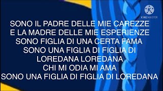 Loredana Bertè  Figlia Di Testo e Lyrics Sanremo 2021 [upl. by Reyam]