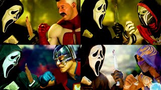 Mortal Kombat 1  All Ghostface Interactions UPDATED [upl. by Hareehat]