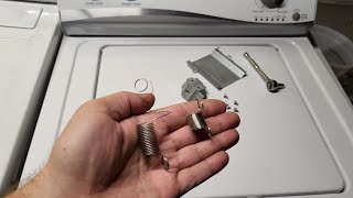 How to Install Tub Centering Suspension Springs on Washer [upl. by Retxed836]