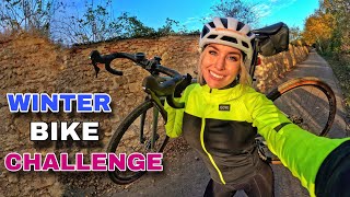 WINTER Gravel Bike CHALLENGE  Eisbad Radon Regard [upl. by Aicinod432]