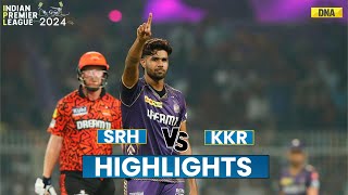 KKR VS SRH Highlights Andre Russell Harshit Rana Shines As KKR Beat SRH By 4 Runs I IPL 2024 [upl. by Tia749]