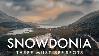 SNOWDONIA NORTH WALES  3 MUST SEE SPOTS in the National Park [upl. by Namreh]