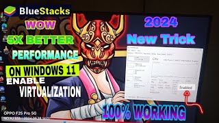 HOW TO ENABLE VIRTUALIZATION ON WINDOWS 11 2024 VIRTUALIZATION ENABLE KESE KARE 2024 NEW TRICK 100 [upl. by Aillimat]