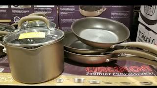 Costco Circulon Premier Pro 13 Piece Cookware Set 199 Now 149 [upl. by Shurlocke755]