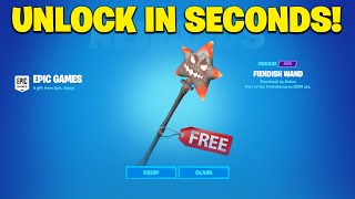 How To Get FIENDISH WAND Pickaxe For FREE In Fortnite [upl. by Elvina]