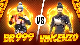 OP BR999 📱 vs OP VINCENZO 🖥  1VS1 ONLY ONE SHOTS 🎯😱 [upl. by Camp890]