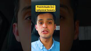 Uncommon English words  PULCHRITUDE  english shorts learnenglish englishspeaking vocabulary [upl. by Arotak]