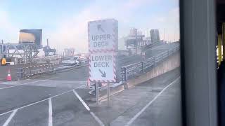 Driving onboard Stena Estrid Stena Line at Holyhead Wales 23rd October 2024 [upl. by Oinotna561]