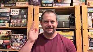 Top 10 Strategic Solo Board Games  Straight Up Solo with John LaRuffa [upl. by Demmy]