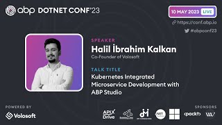 Kubernetes Integrated Microservice Development with ABP Studio  ABP NET Conference 2023 [upl. by Chalmers]