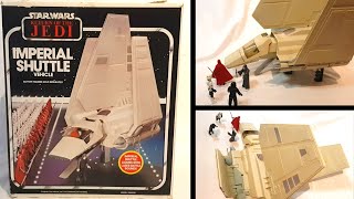 Star Wars Kenner Imperial Shuttle Tydirium Review [upl. by Bellis446]