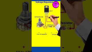 1V to 12V Adjustable Ampere Voltage Regulator circuit diagram [upl. by Frerichs]