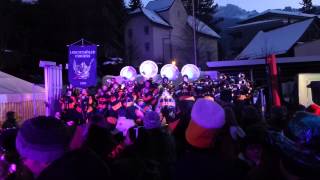 Loschtmölch an der Krienser Fasnacht Dorflatz in Kriens Luzern [upl. by Freeman]