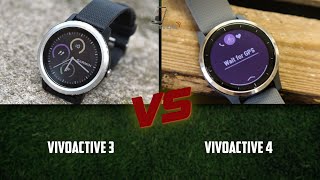 Garmin Vivoactive 3 vs Garmin Vivoactive 4  Smartwatch Comparison [upl. by Hsu542]