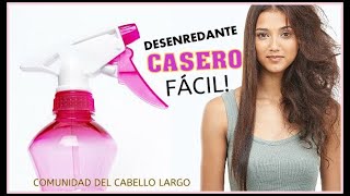 😍🤗Haz tu crema casera desenredante del pelo sin dolor sin nudos y fácil de peinar [upl. by Eniale]