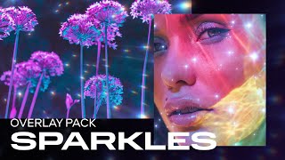 Movavi Effects Store  Sparkles Overlay Pack [upl. by Oalsinatse571]