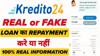 kredito24 loan repayment nahi kiya to  kredito24 loan real or fake  kredito24 loan review [upl. by Zollie]