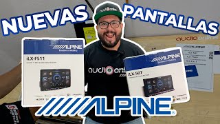 ¡Conócelas NUEVAS Pantallas ALPINE ILX 507 amp ILX F511  Unboxing y Review [upl. by Etnuahs577]