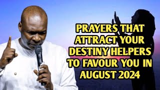 MIDNIGHT AND EARLY MORNING PRAYER DESTINY HELPERS TO FAVOUR YOU AUGUST 2024  APOSTLE JOSHUA SELMAN [upl. by Atinram101]