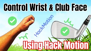 Golf Swing  Control Left Wrist amp Clubface  Hackmotion Review [upl. by Alket]