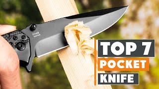 7 Best Pocket Knives for Survival Your Essential Gear [upl. by Allemaj]