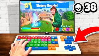 JEDER KILL  NEUE TASTATUR in Fortnite 😂😱 [upl. by Caitlin]