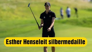 olympische sommerspiele 2024 Paris Esther Henseleit holt die silbermedaille Golfen EstherHenseleit [upl. by Dugald]