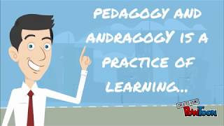 Pedagogy VS Andragogy with simple examples [upl. by Erialb520]