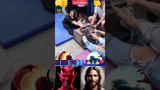 JESUS WITH MIGHTY HANDS yeshu deus catholic dios god jesus christ fy foryou viral shorts [upl. by Eenaffit447]