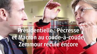 Présidentielle  Pécresse et Macron au coudeàcoude Zemmour recule encore [upl. by Lyle]