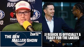 JJ Redick is Officially a Toady After the Bronny James Press Conference  BEN MALLER SHOW [upl. by Eugnimod271]