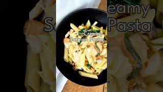 Creamy salmon pasta lunchtime lunchideas lunchbreak pasta japanesefood [upl. by Arley]